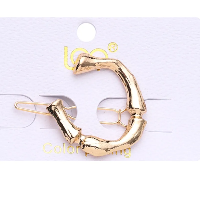 1PC Popular Korea Fashion Imitiation Pearl Hair Clip Snap Barrettes Women Girl Handmade Pearl Flowers Hairpins Hair Accessories