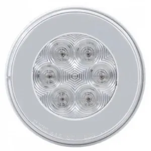 4" GLO Turn Signal Light - Amber LED/Clear Lens