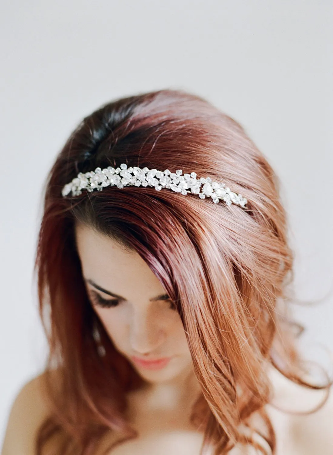 BRIDGET Bridal Headband Tiara