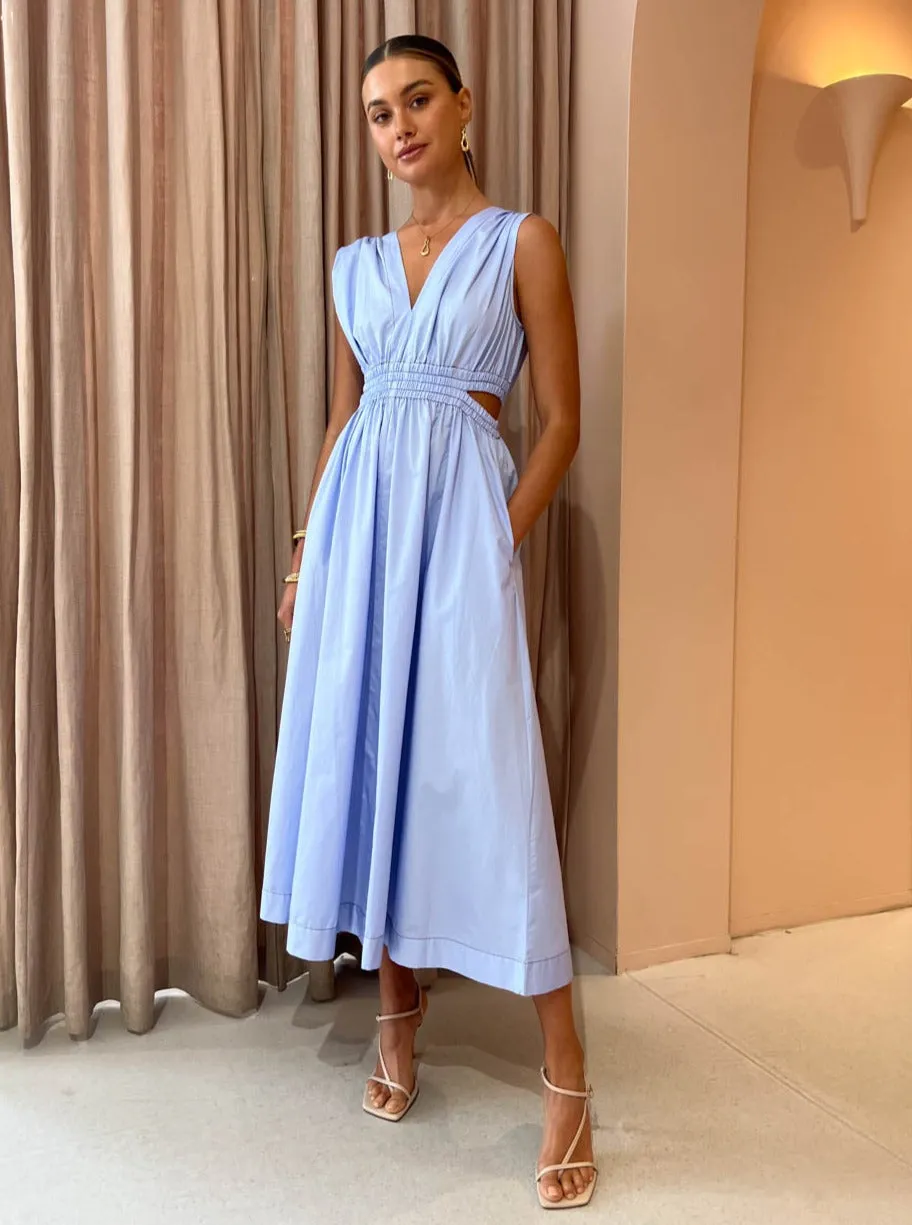 Elka Collective Astrid Dress in Cornflower Blue