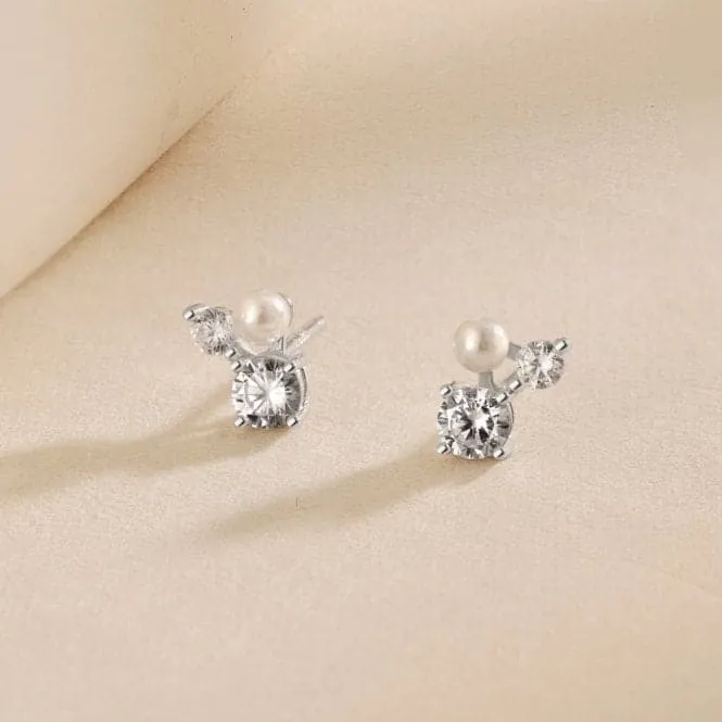 Fresh Water Pearl Stone Earrings ERLE033
