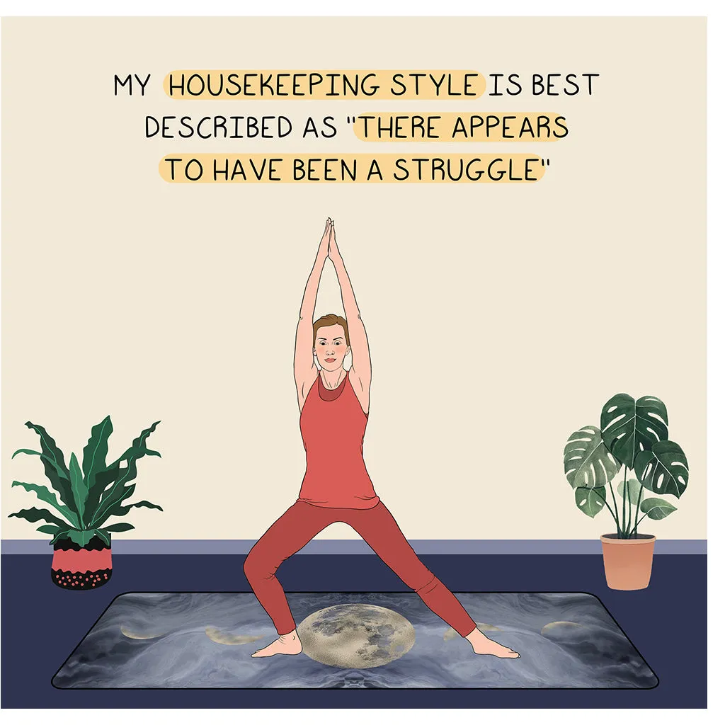 My Housekeeping Style Doodle Card