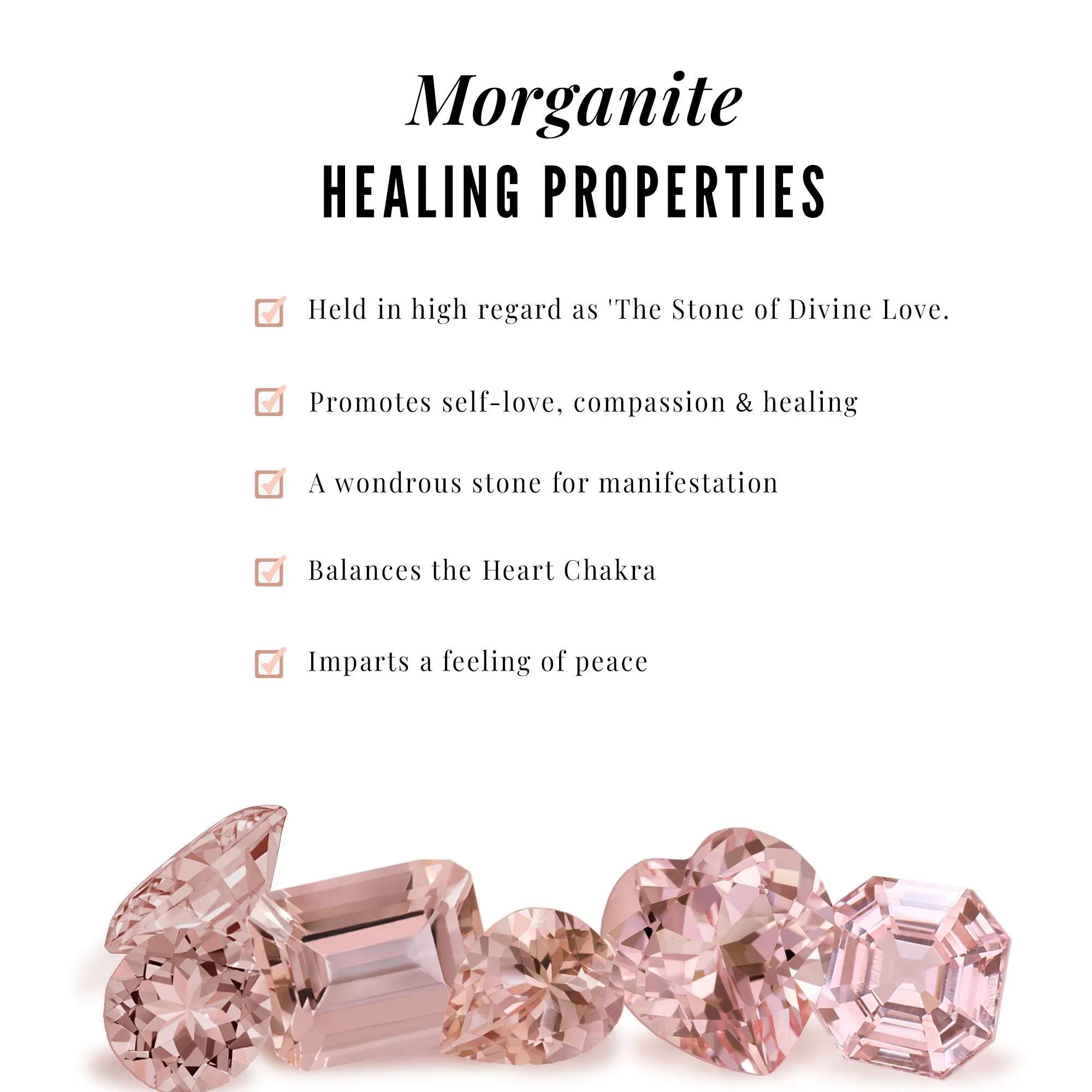 Vintage Inspired Morganite and Diamond Engagement Ring